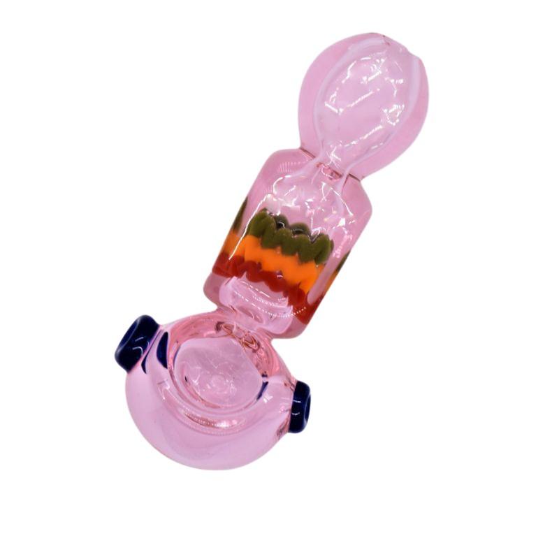 Pink Pipe Rasta Lines